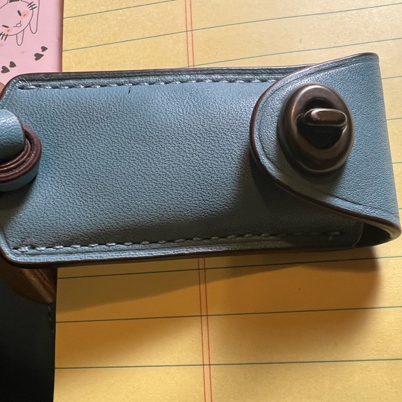 Coach Cooper Carryall Pewter/Marine New Without Tags smoke free environment - Picture 13 of 13